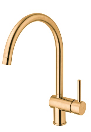 LIG 280 HGSP Drezová stoj brúsené zlato - Kuchyňa | Paffoni